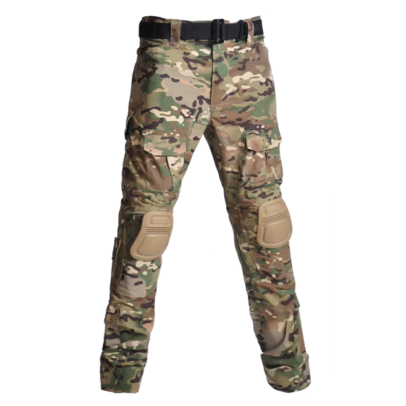 Военные тактические брюки с наколенником одежда для охоты костюм страйкбола