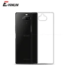 Сверхтонкий прозрачный мягкий защитный чехол из ТПУ для Sony Xperia 1, 5, 10, II, III, Ace, 8 Lite, силиконовый чехол для задней панели телефона