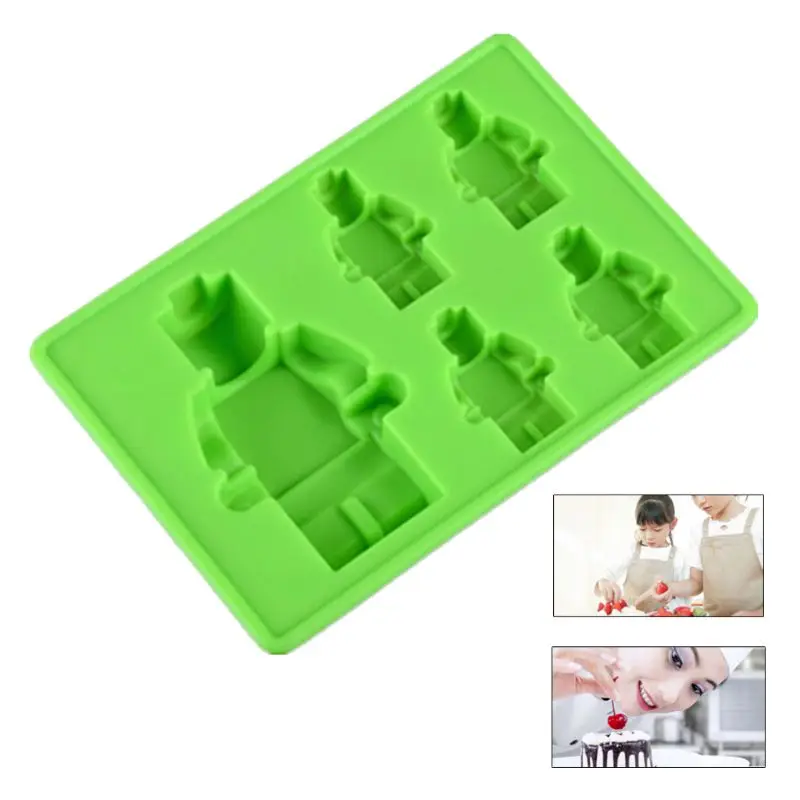 Форма робота ледяная форма лоток для мороженого приготовления йогурта DIY