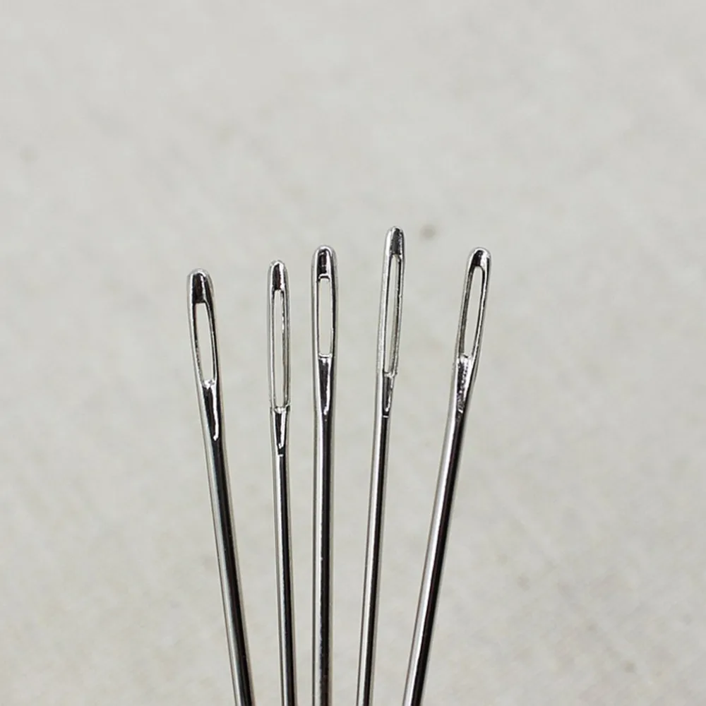 Многофункциональные 55 шт. ручные иглы для шитья Набор из нержавеющей стали +