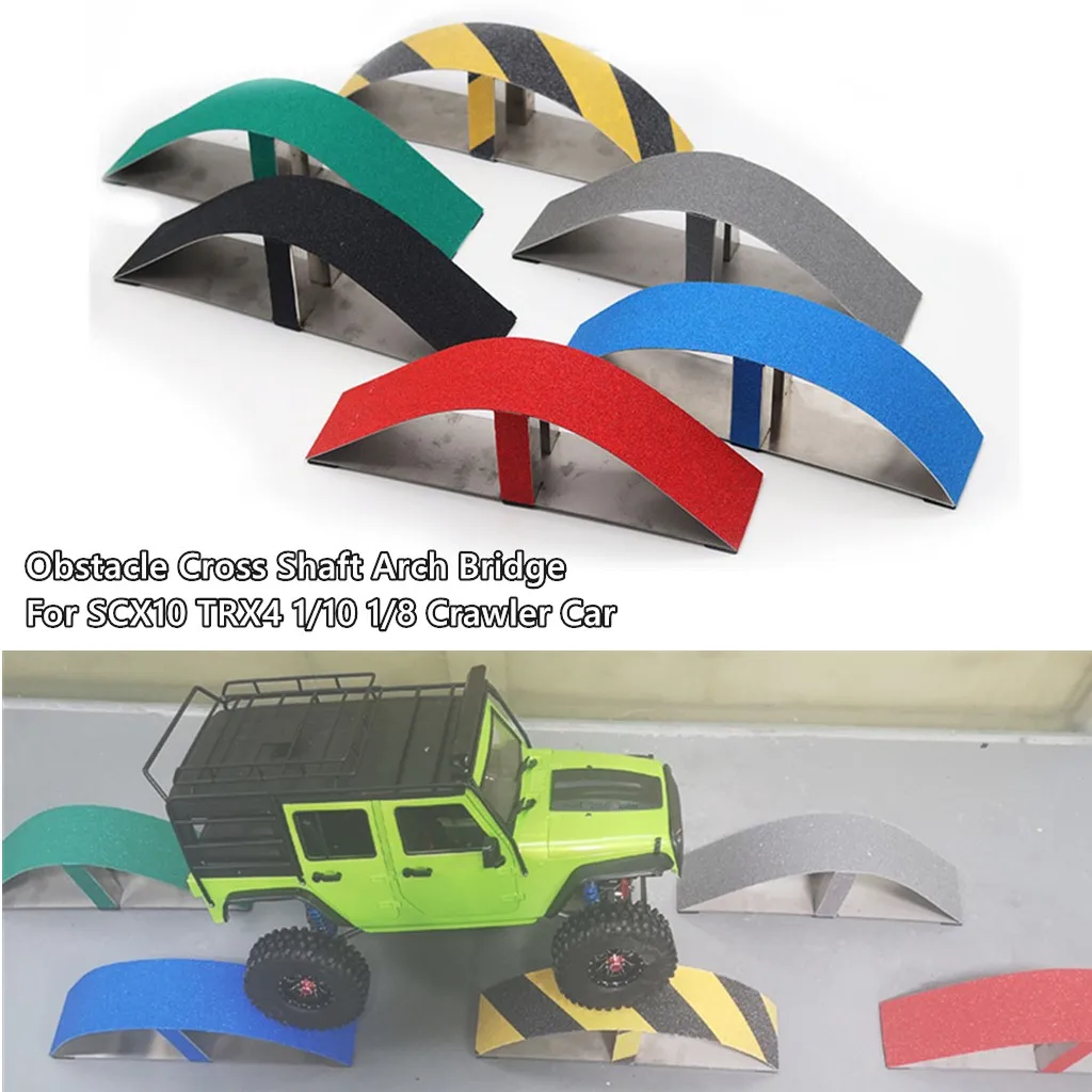 Багги с препятствиями поперечным валом и Арочным мостом для SCX10 TRX4 D90 1/10 1/8