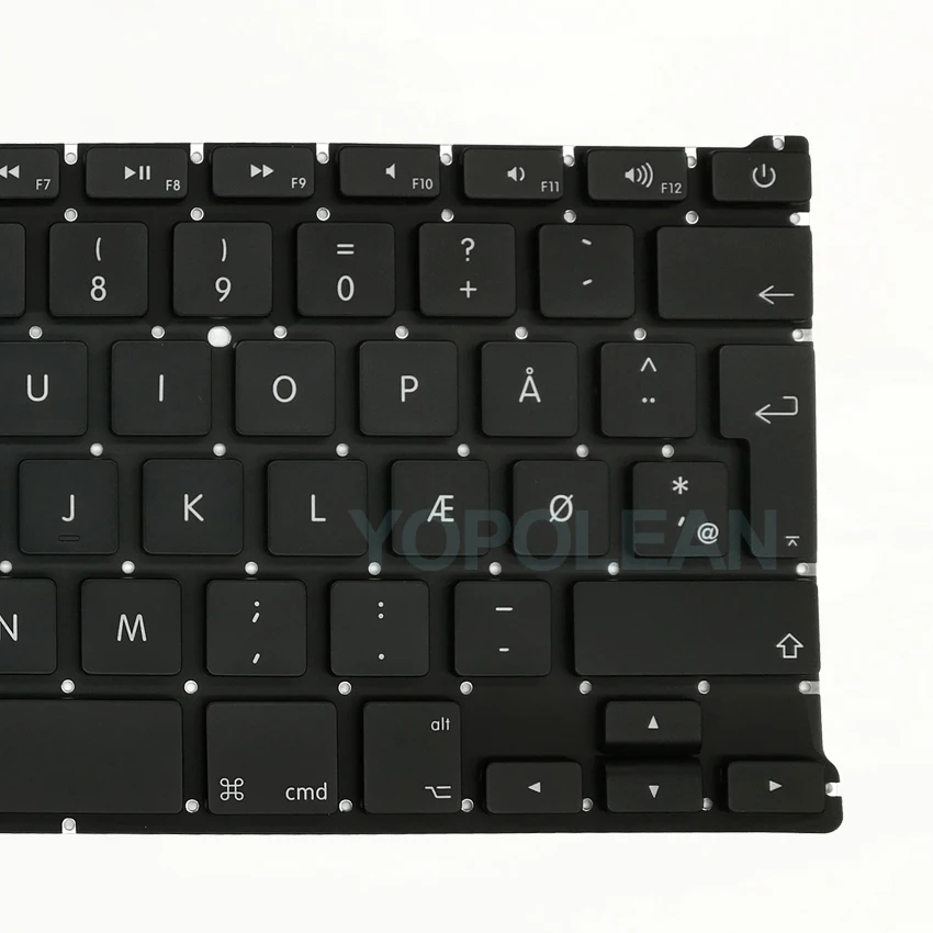 Клавиатура A1369/A1466 для Macbook Air 13 дюймов DK Дания стандарт 2011 2013 2014 2015 год|Клавиатуры