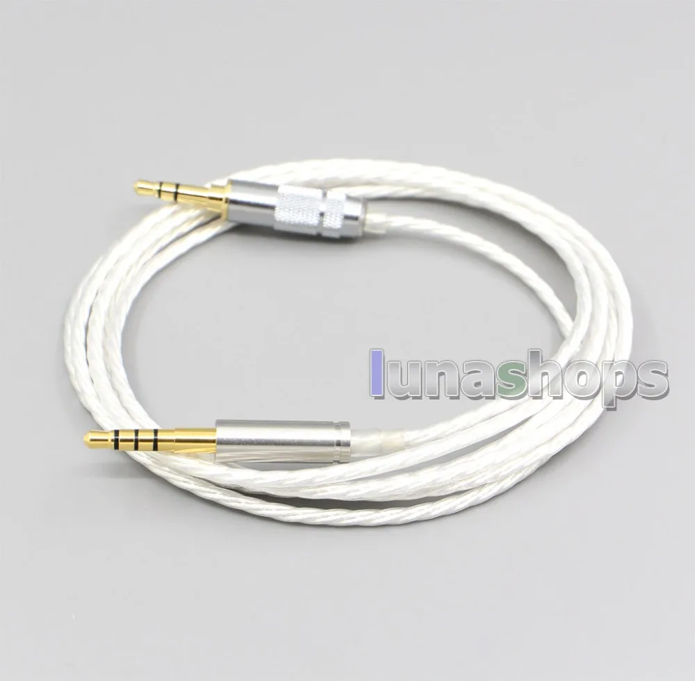 

LN006612 XLR Hi-Res Silver Plated 7N OCC Earphone Cable For Audio Technica msr7 sr5 ar3 ar5bt Fidelio X1 X2 F1 L2 L2BO X1S X2HR