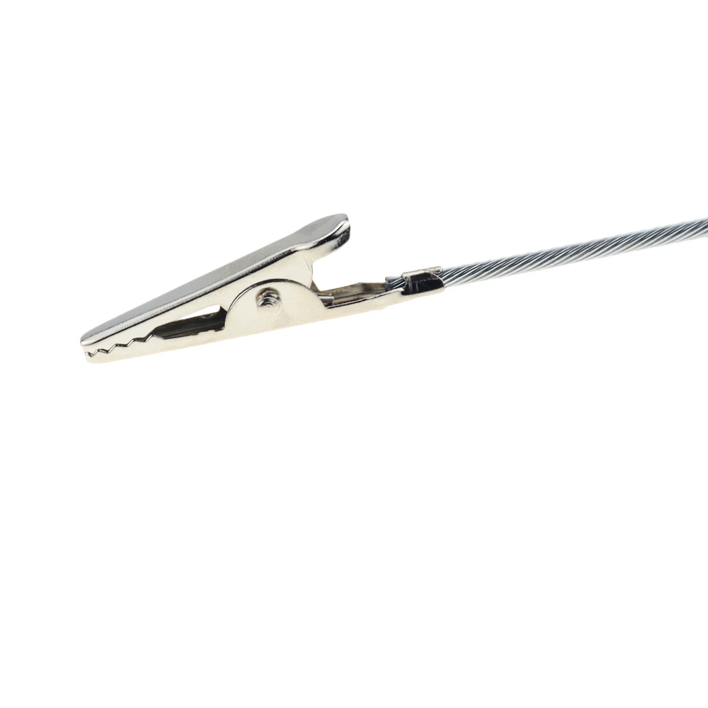 10 шт./лот 12 см длина электрические зажимы для кабелей типа крокодиловая кожа