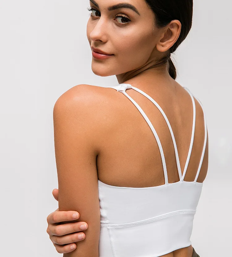 Женский топ для занятий йогой спортом быстросохнущая Спортивная одежда бега