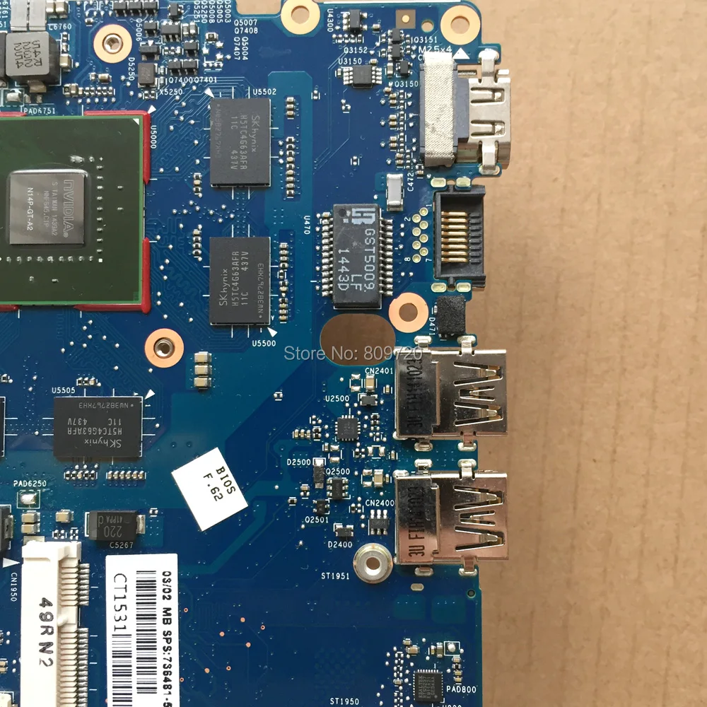 Laptop Motherboard 6050A2563801 736481-501 736481-001 736481-601 For HP ENVY 17-J | Компьютеры и офис