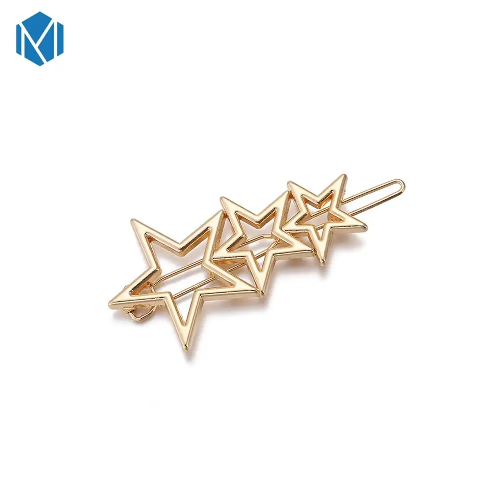 E Gold 1 шт. заколка для волос, женский головной убор, повседневные ножницы, расческа, кошка, звездный узор, модные заколки для волос, заколки для волос, аксессуары для одежды, головной убор - Цвет: E Gold