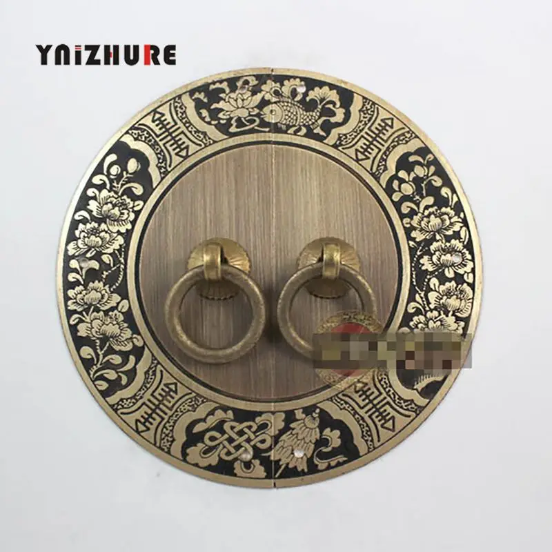 110 мм китайская антикварная Мебельная ручка для шкафа ящика медь|Ручки шкафа| |