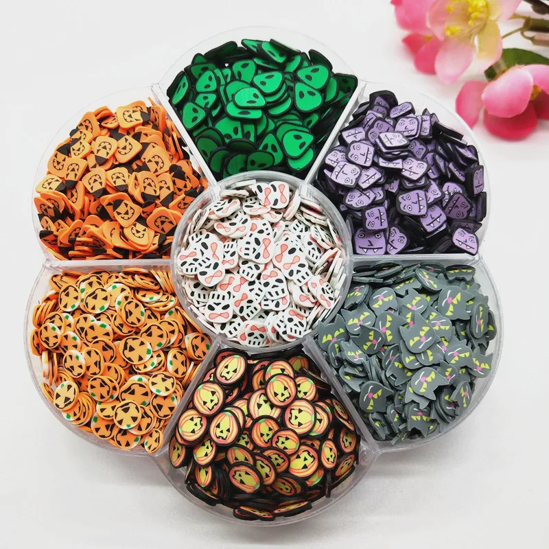 5 мм оранжевый зеленый полимерный набор для всех святых: