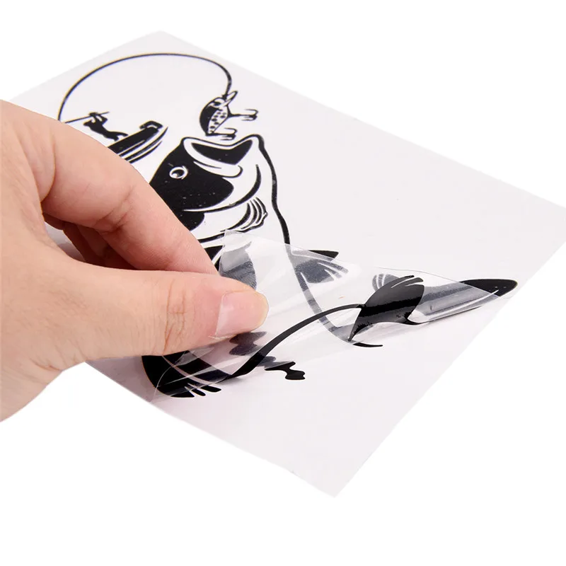 Водонепроницаемая наклейка на рыбу 17 см х 12 см|Наклейки автомобиль| |