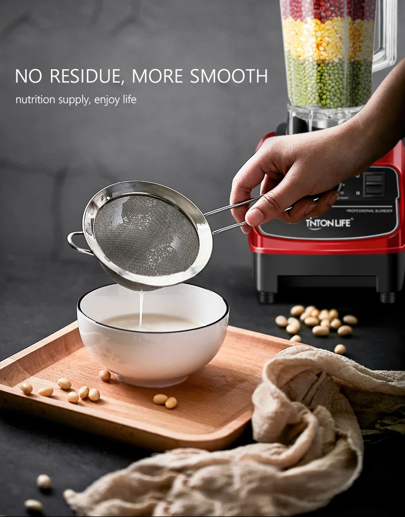 TINTON LIFE 33000R/M 2L BPA бесплатно профессиональный блендер для смузи, Миксер для еды, соковыжималка, Кухонный комбайн для фруктов