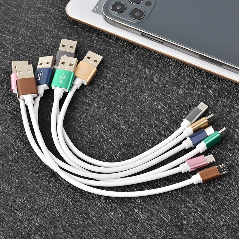 

20cm Android MICRO USB Mobile Phone Cable For Xiaomi Samsung S7 edge S6 S4 S3 S2 LG HTC Moto Fast Charger Line Wire Data Sync