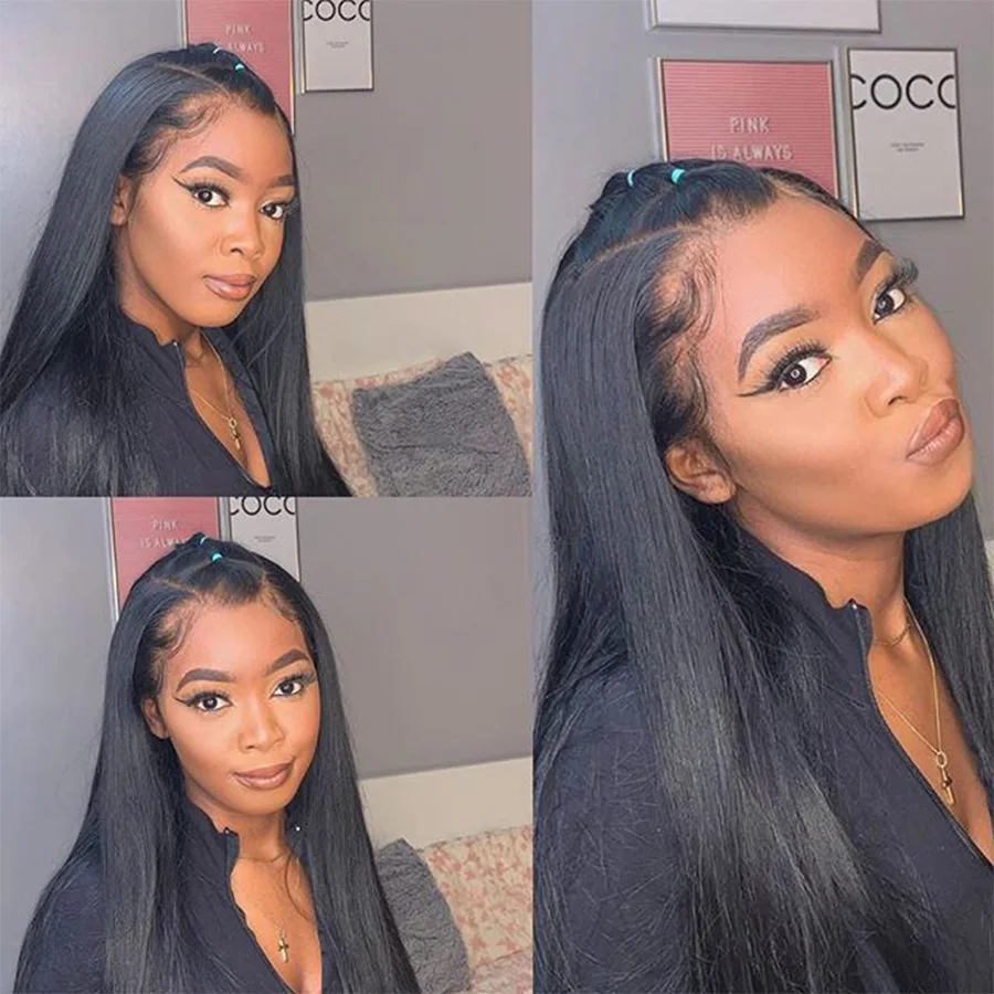 Парики из ЕВА человеческие волосы на полной сетке парики с предварительно