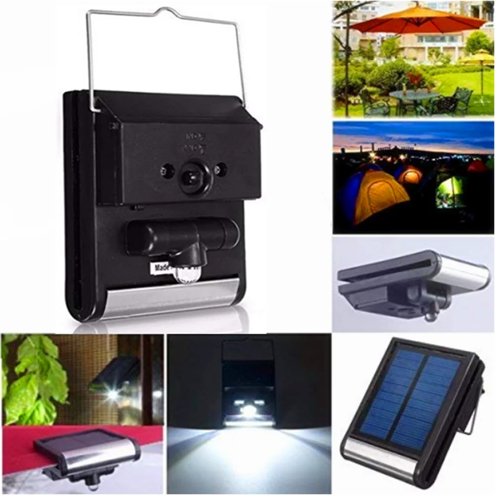 Светодиодный светильник на солнечной батарее уличный Солнечный походный