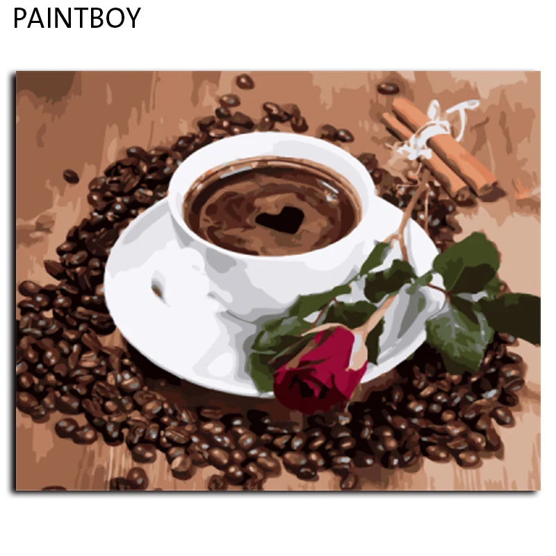 Набор для рисования по номерам на холсте 40 х50 см | Дом и сад