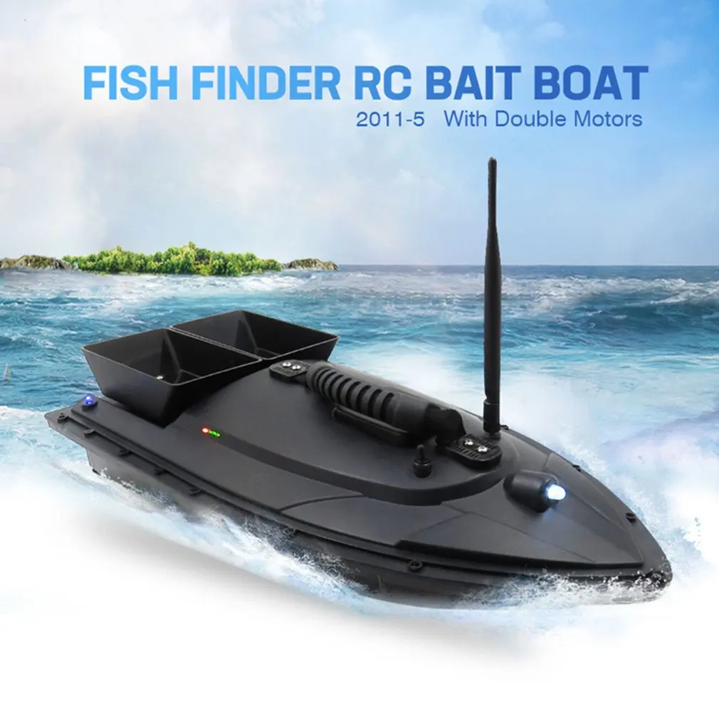 Flytec 2011-5 рыболовный инструмент умный RC приманка лодка игрушка двойной мотор