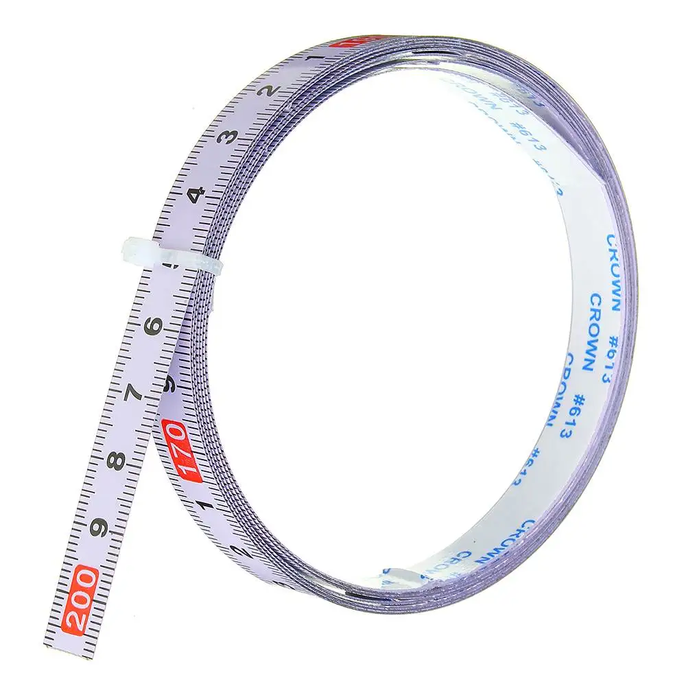 Измерительная лента самоклеящаяся измерительная Метрическая стальная линейка
