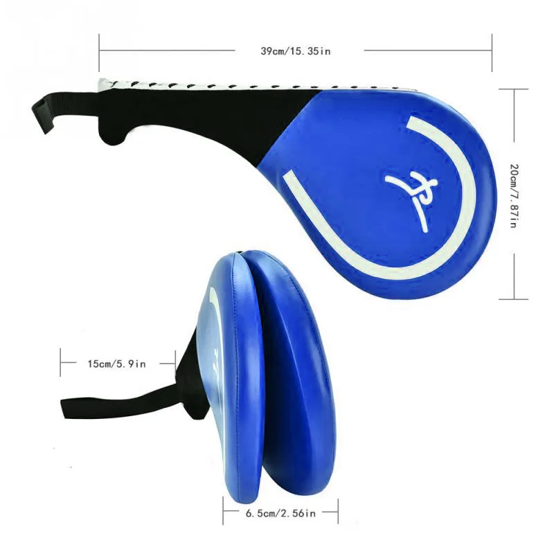 Taekwondo Target Child Training Equipment Chicken Leg Double Leaf Adult Martial Arts Kick Protective Gear | Спорт и развлечения