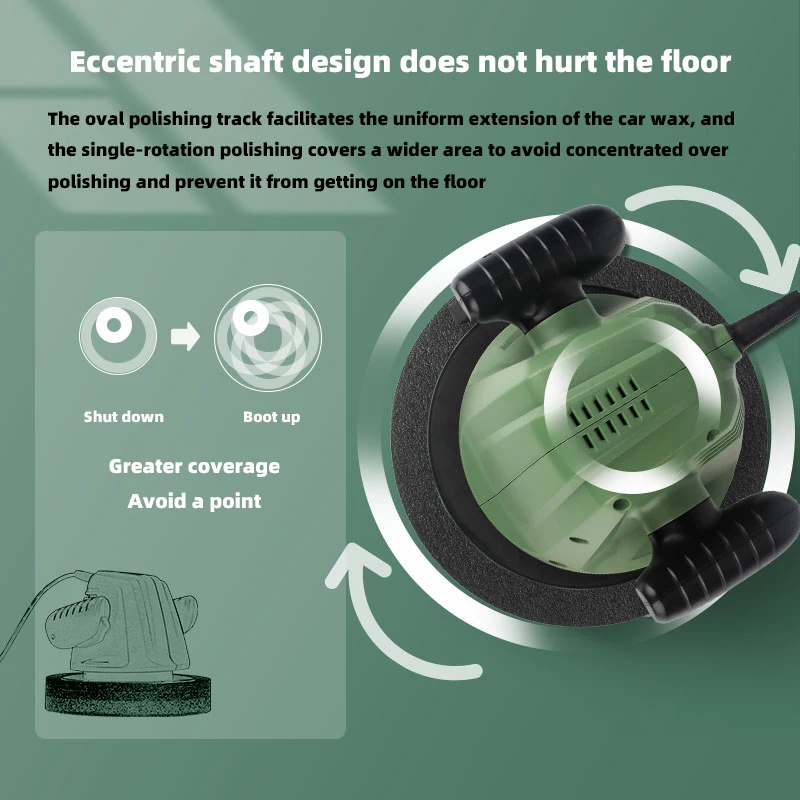 구매 가정용 작은 왁싱 및 연마 기계, 자동차 페인트 왁싱, 나무 바닥, 대리석 타일, 세라믹 타일 연마에 적합