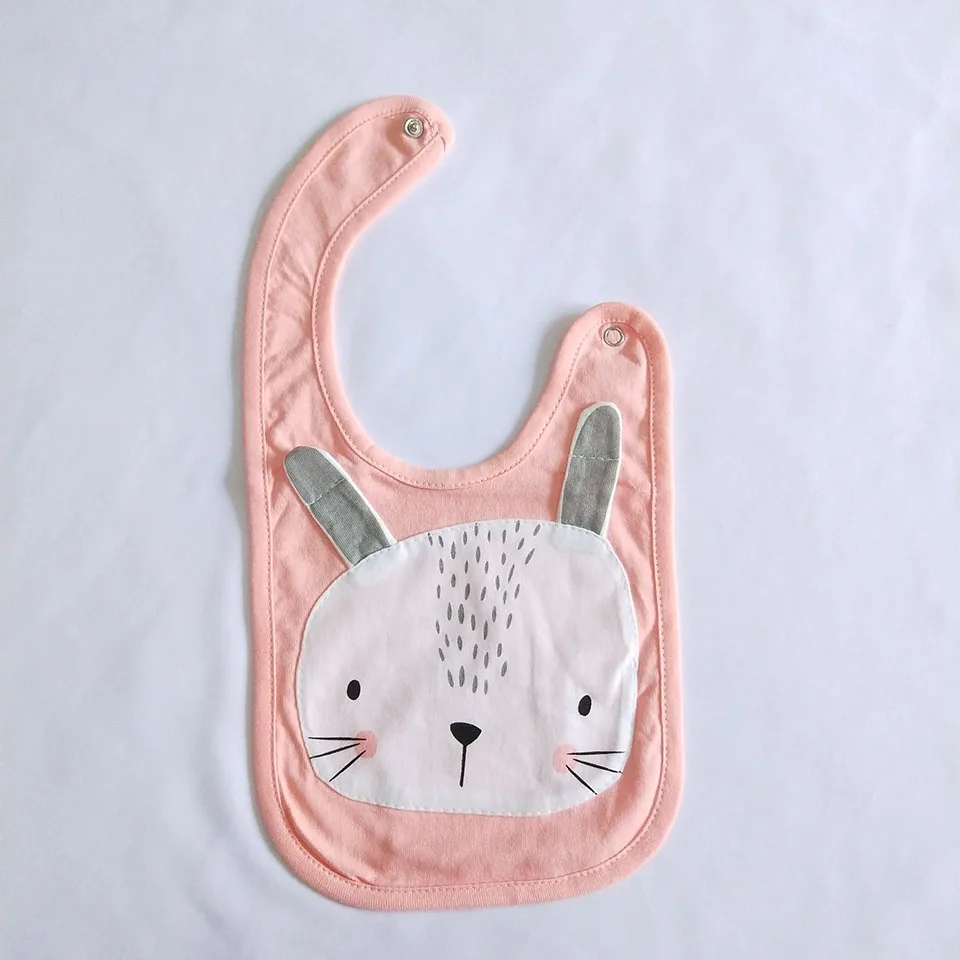pink rabbit bib Узор, детские коврики для игр, детский коврик для ползания, напольный коврик, детское постельное белье, одеяло с кроликом, хлопковый игровой коврик, украшение детской комнаты - Цвет: pink rabbit bib