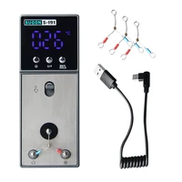 sugon s 191 soldering iron tip temperature tester portable lcd digital display with temperature tester 4 pcs lead free sensors