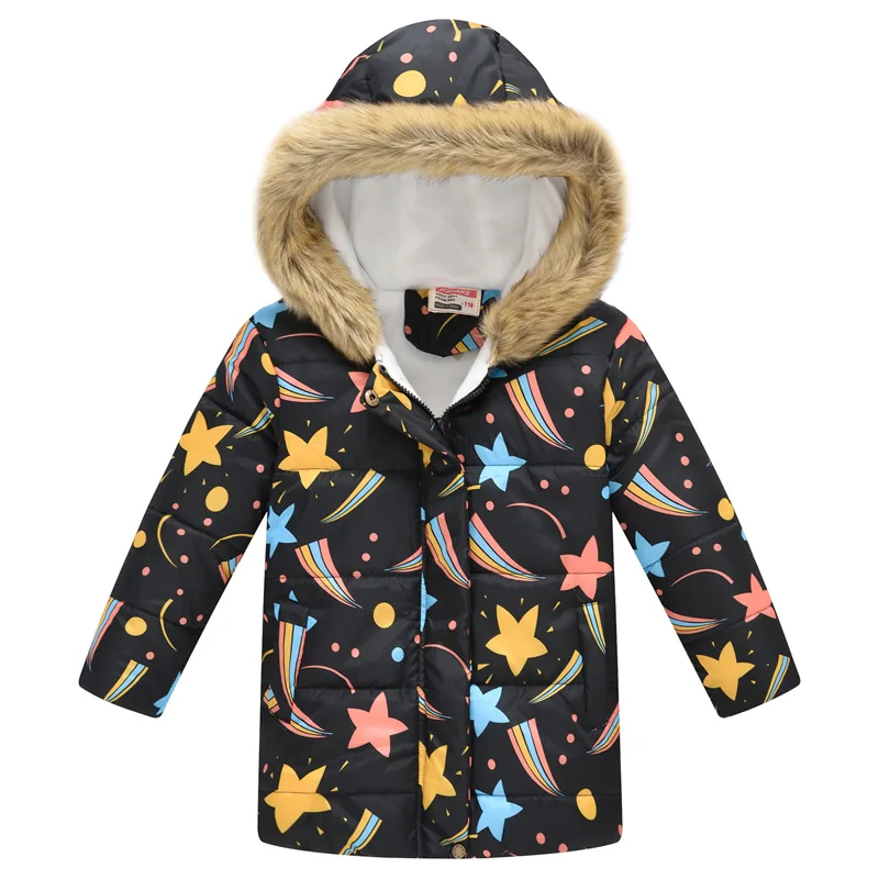

Kids Jacket Children's Warming Cotton Jacket Autumn And Winter Baby Boys Girls Outerwear Boys Coats Kids Baby Girl Boys Clothing