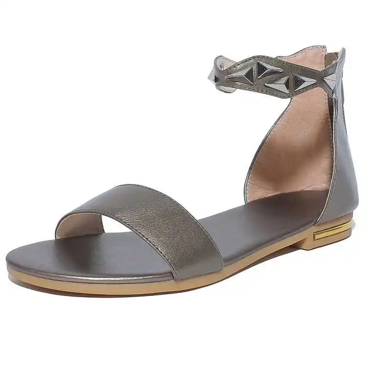 

2019 women's leather sandals, single size