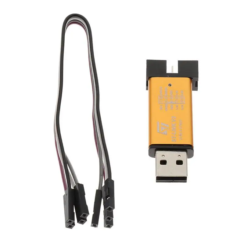 ST-Link V2 мини металлический корпус STM8 STM32 Эмулятор загрузчика программирующий блок