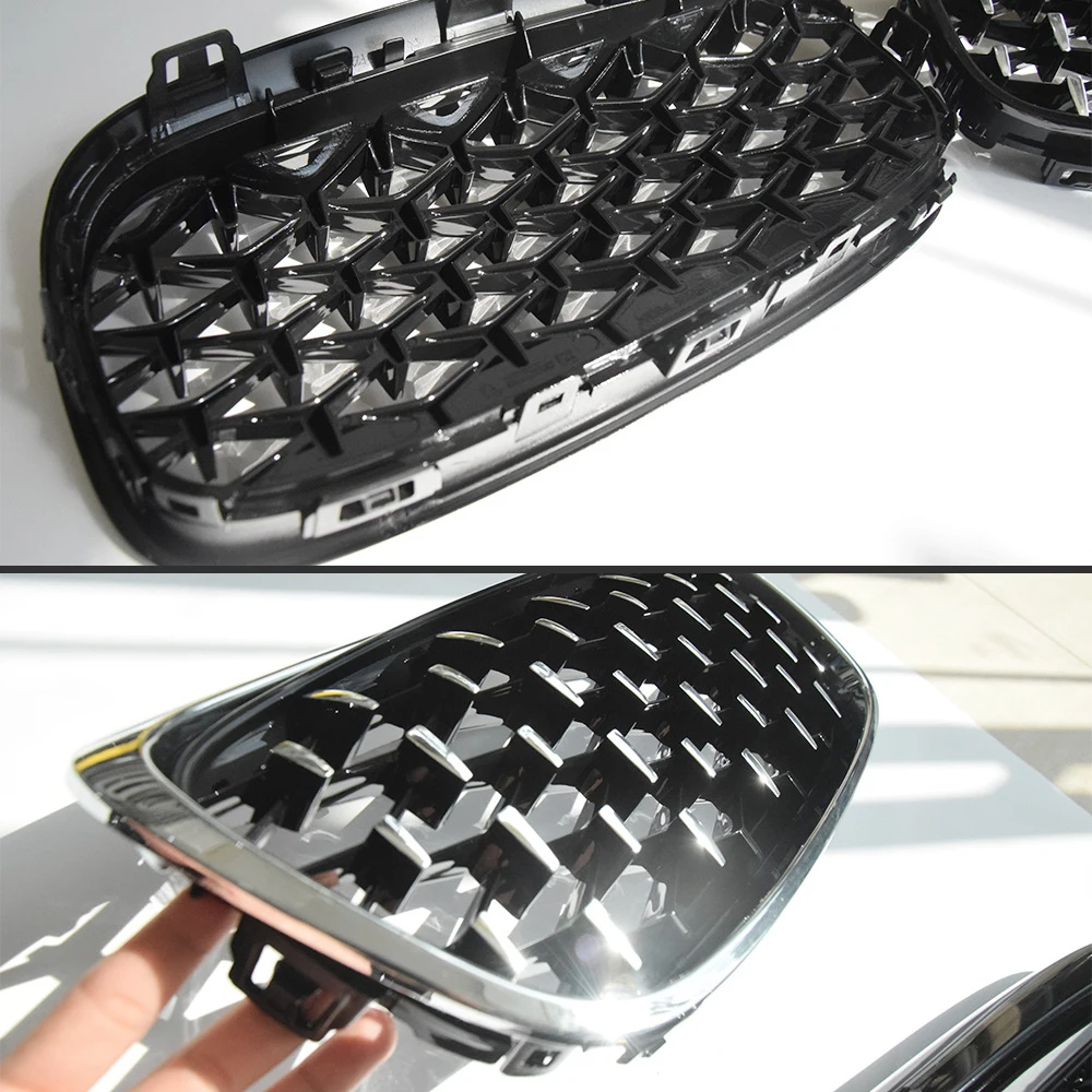 Автомобильные бриллиантовые грили передняя решетка радиатора для BMW E87 E90 E92 E93 F20