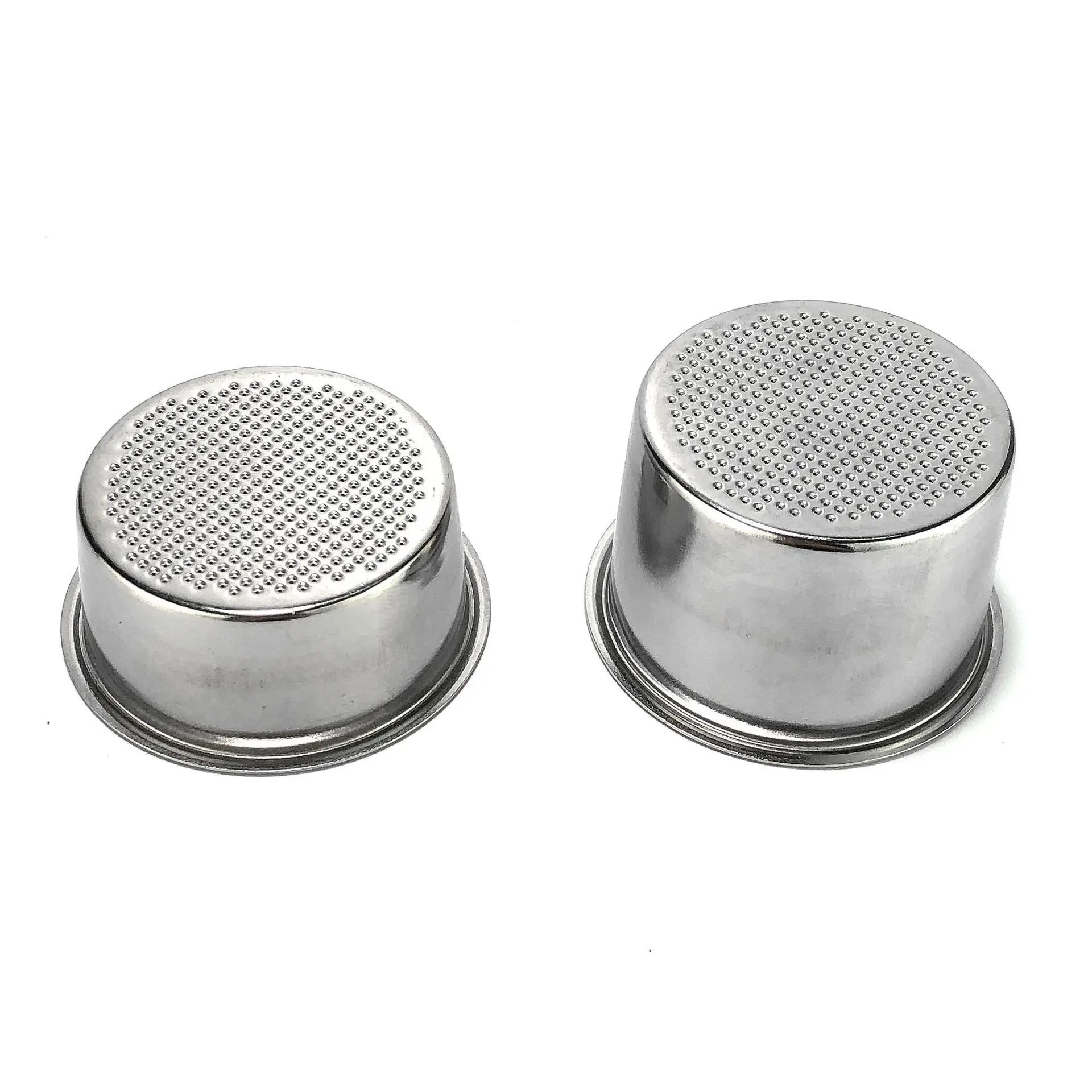 

51mm double cup Stainless Steel Coffee Machine Filter Strainer Bowl Fit for DeLonghi Coffee Machine Accessories 2-cup/4-cup