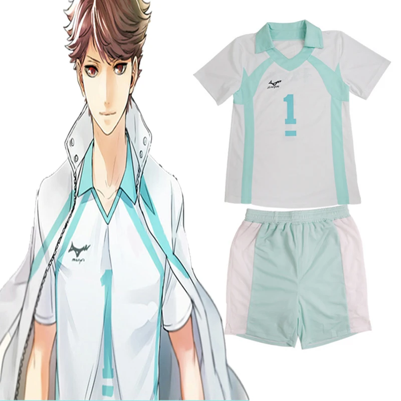 Аниме Haikyuu! Костюм для косплея тоору Оикава Косплей Хэллоуин Рождественская
