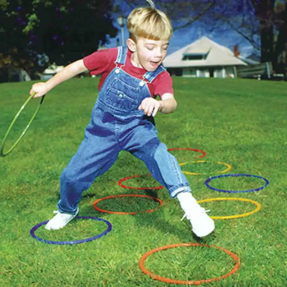 

Durable Soccer Speed Agility Rings 12 Pcs/Set 40 CM ABS Football Training Equipment Pace Lap Football Ball Practice Accessories