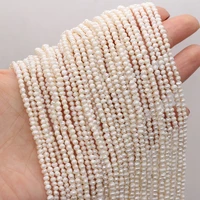 high quality natural freshwater pearl potato shape beads for jewelry making bracelet necklace earring women gift size 2 3mm