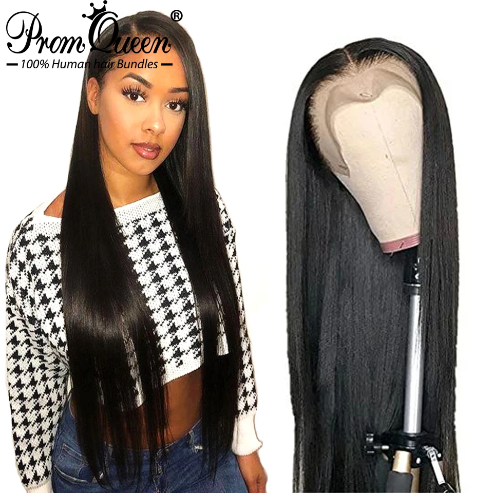 

32 Inch Transparent Lace Wigs HD Lace Frontal Wig For Black Women 13X6 HD Lace Front Human Hair Wig 4X4 5X5 6x6 Lace Closure Wig