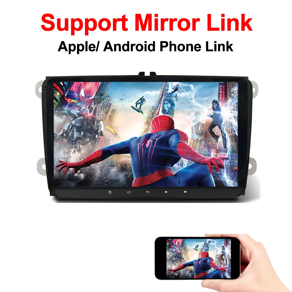 Автомагнитола YAZH Android 9 0 для Volkswagen Sagitar/Jetta/Magotan/Passat/Touran/Golf/Polo/Skoda/Octavia/Yeti/Seat/Leon |