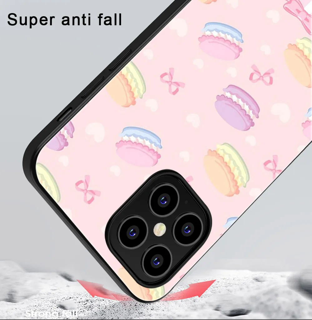 

French fries Phone Case For iPhone 11 12 Pro Max mini XR X XS Max 7 8 6S Plus SE 2020 Phone Cases Soft TPU Black Cover Coque