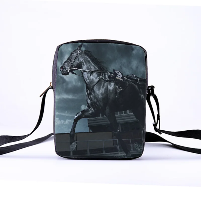 

Steed Element Printing Shoulder Bag High Capacity Exquisiteness Crossbody Bags Wear-resistant Travel Multifunction Handbags