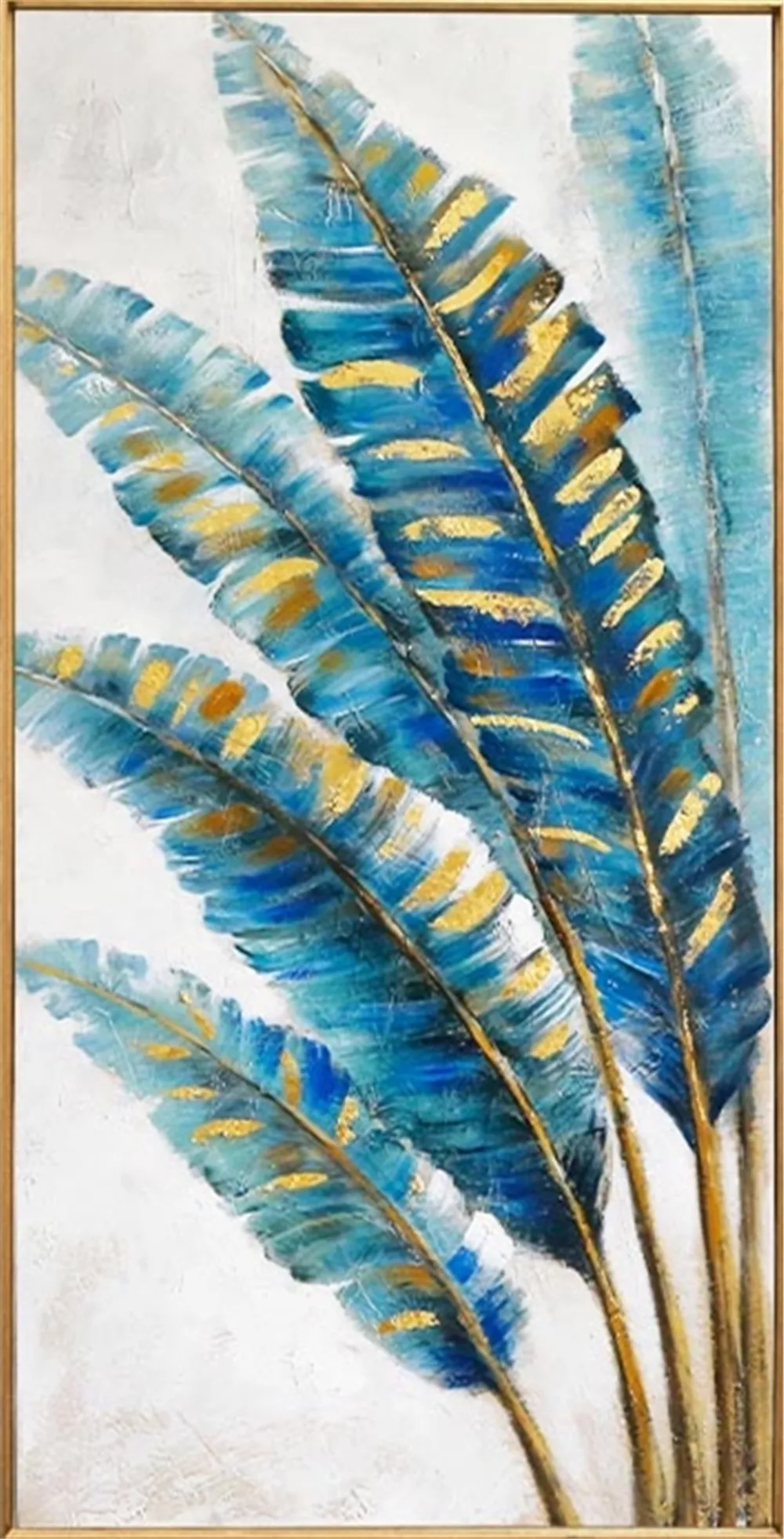 

Набор для алмазной живописи 5D с изображением листьев растений