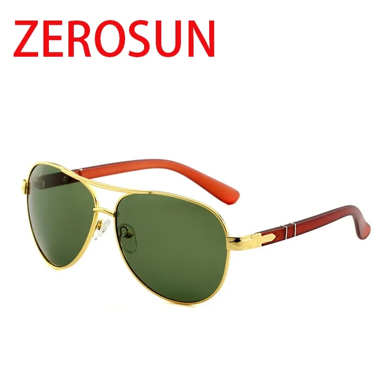Zerosun поляризационные солнцезащитные очки для мужчин HD Полароид вождения анти