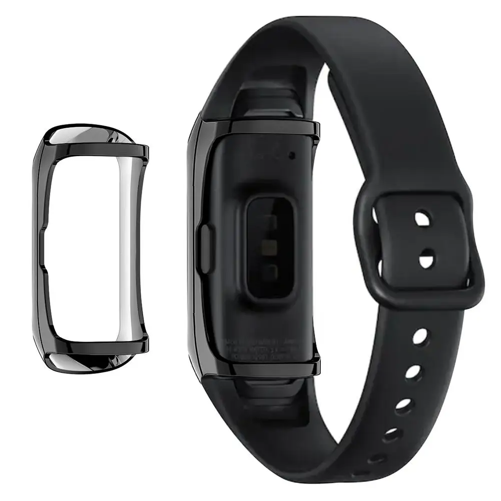 360 ТПУ защитный чехол для samsung Galaxy Fit SM-R370 умный Браслет защитный чехол