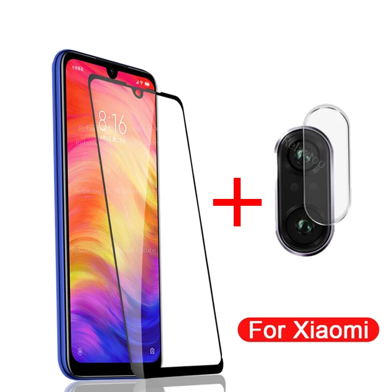Закаленное стекло для Xiaomi Redmi Note 7 6 K20 Pro Защитное экрана 7a 6a 4x6 5 стеклянная пленка