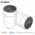 Термостат Zigbee, клапан радиатора, контроль температуры, управление Alexa Google Home, приложение Tuya Smart Life, беспроводное управление
