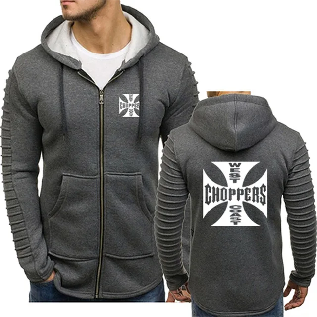 Толстовка мужская утепленная повседневный спортивный костюм свитшот с