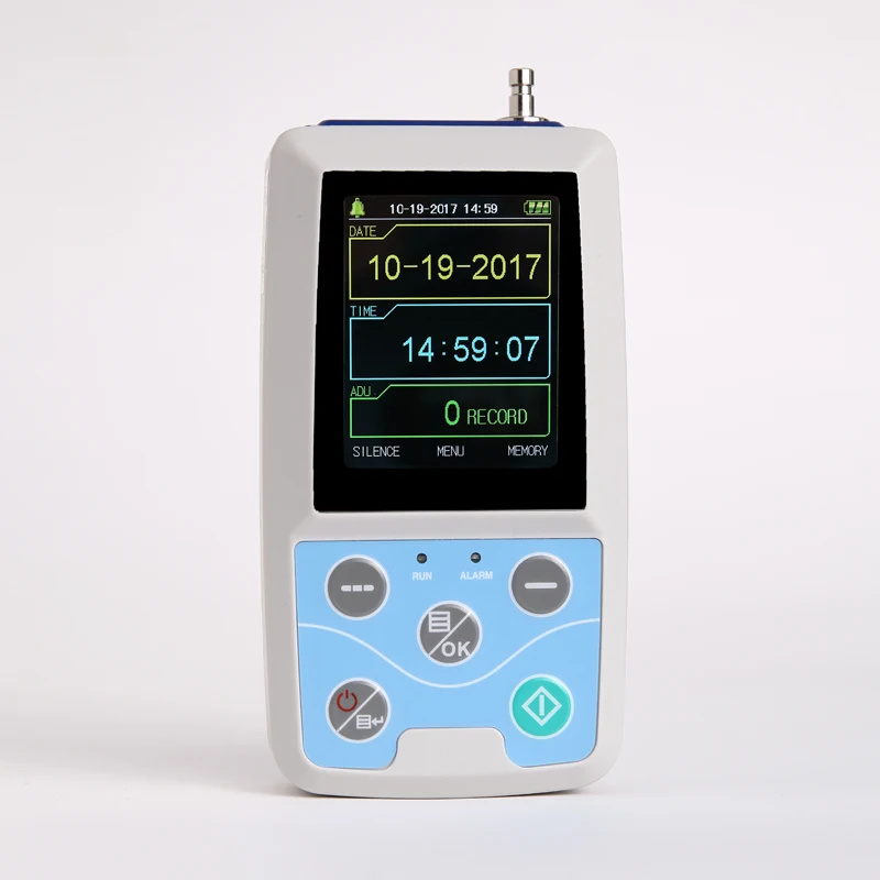 

Consecutive 24 hours recording ABPM ambulatory blood pressure monitoring from huge