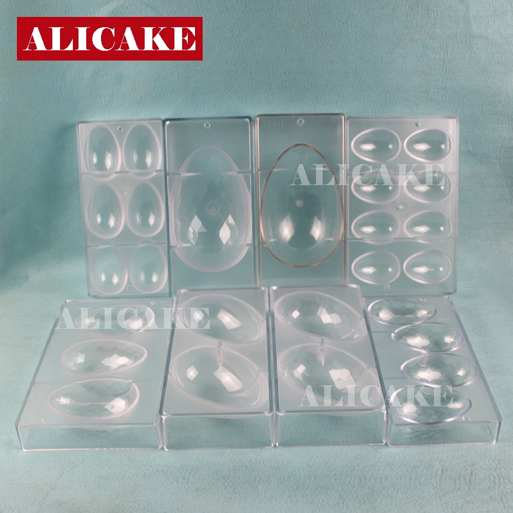 Поликарбонатные шоколадные Формочки счастливые пасхальные яйца алмазные