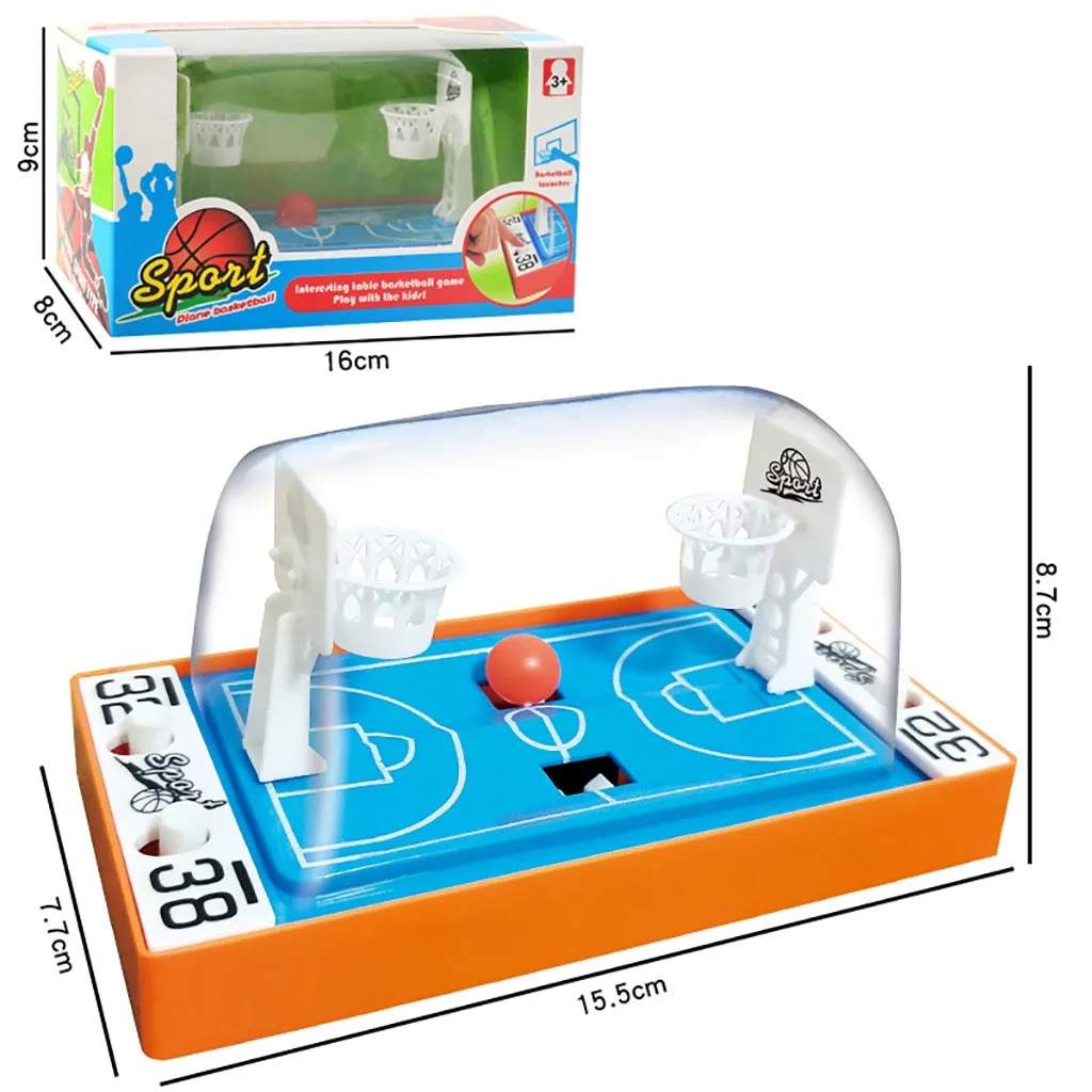 Мини пальчиковая игра для баскетбола и стрельбы портативная настольная