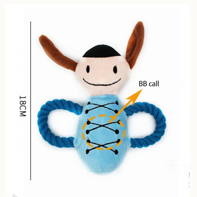 

Pets Accessories Dog Toys Squeaky Sound Funny Toy Molar Chew Toys Dog Cleaning Tooth Plush Animal Products Training Supplies