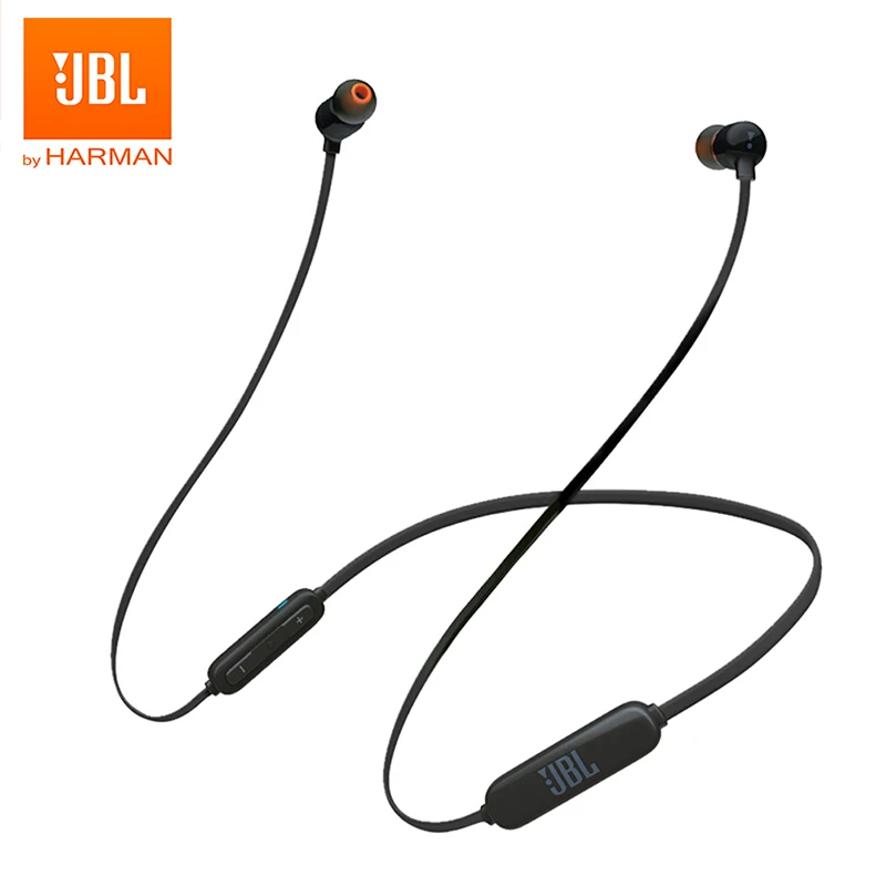 Беспроводные Bluetooth наушники JBL T110BT Спортивная Магнитная гарнитура с басовым