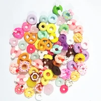 103050 pcs mixed cake resin embellishments with flat back cabochon diy mobile phone scrapbooking decoration hair accessories