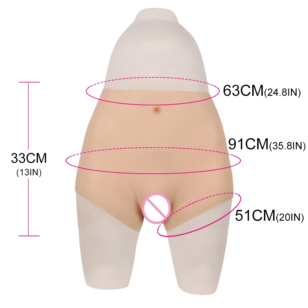 Трусы для трансвеститов транссексуалов KnowU силиконовые трусики искусственная